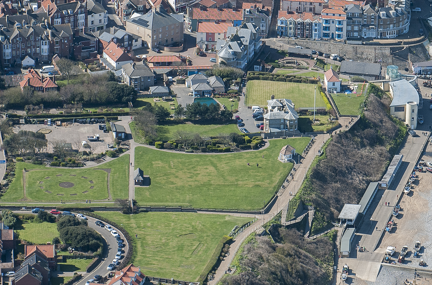North Lodge park from above